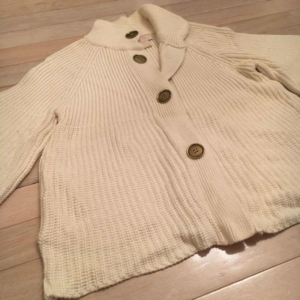 Michael Kors 3/4 Sleeve Poncho Cardigan Sweater XS